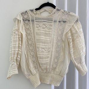 Free People peasant blouse